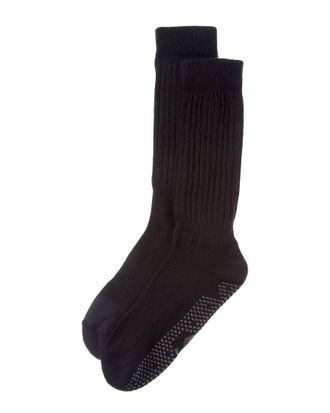 Stems Stems Scrunch Grip Crew Socks