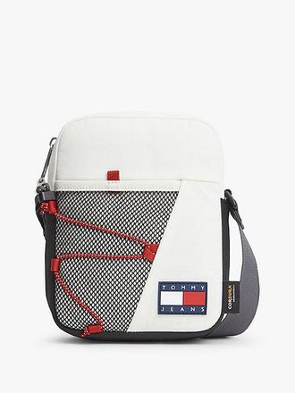 Tommy Hilfiger Outdoor Mesh Pocket Crossbody Reporter Bag