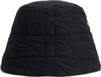 Patou quilted bucket hat - women - Recycled Nylon - M - Black