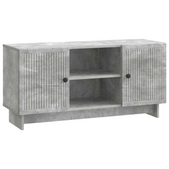 vidaXL Mueble De Tv 102 X 34,5 X 50 Cm Gris Hormig&oacute;n Vidaxl