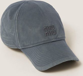 Miu Miu Drill baseball cap