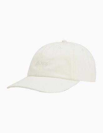 HUGO BOSS Mens BOSS BLACK CONNECT CAP OPEN WHITE - Size: 1 size