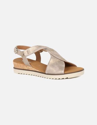 Gabor Womens Rich Womens Sandals - Tan - Size: 5.5