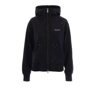 Carhartt Work in Progress Hooded Painter Jacket - female - Carhartt Wip - Zip-throughs - Black - XS - Sweatshirts & Hoodies