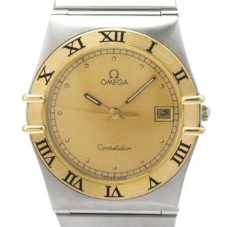 Omega Pre-owned Watches, male, Yellow, Size: ONE SIZE Pre-owned Constellation 396.1070 Wristwatch