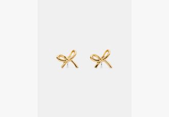 Kate Spade New York Girlie Pearlie Mini Bow Studs