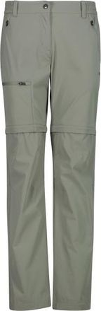 F.lli Campagnolo 4-Way Stretch Zip Off Pant Zip-Off-Hose f&uuml;r Damen | oliv/grau