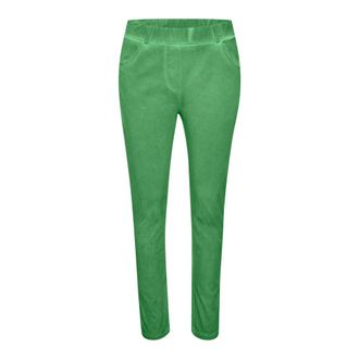 Kaffe Pantalones pitillo - Trousers - Mujer - Verde - L