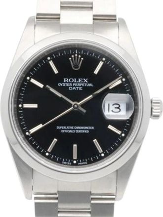 Rolex Pre-owned Oyster Perpetual 15200 - - Pre-owned - Uomo - Nero - ONE SIZE
