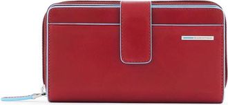 Piquadro Womens bifold wallet with coin pocket- - Dames - Portefeuilles - Rood - ONE Size - Accessoires