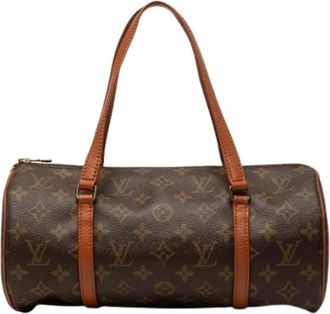 Louis Vuitton Pre-owned Papillon 30 - Dames - Vintage Handtas - Bruin - ONE Size - Vintage