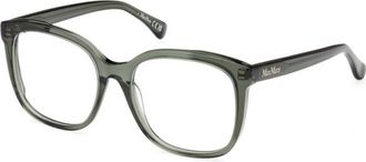 Max Mara Mm 5103 Vierkante Brillen - unisex - Brillen - Groen - 53 MM - Accessoires