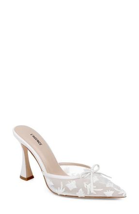 L'agence Prasad Pointed Toe Mule in Ecru at Nordstrom, Size 7.5