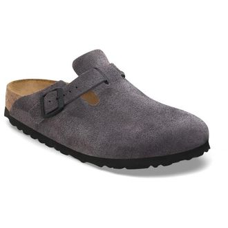 Birkenstock Boston Leve Sandalen - Unisex | grau