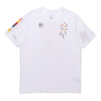 Nike Dry-Fit Funny Printing Short Sleeve White CT3845-100