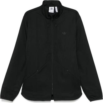 adidas trefoil-logo jacket - Black