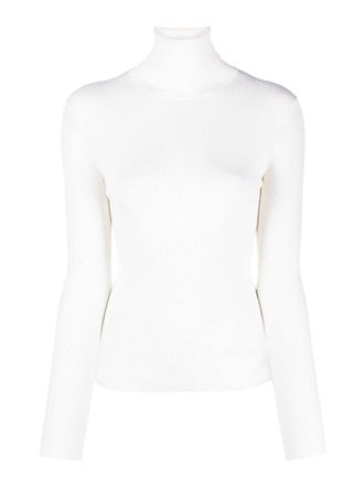 P.A.R.O.S.H. P. A.R. O.S. H. eck ribbed-knit wool top