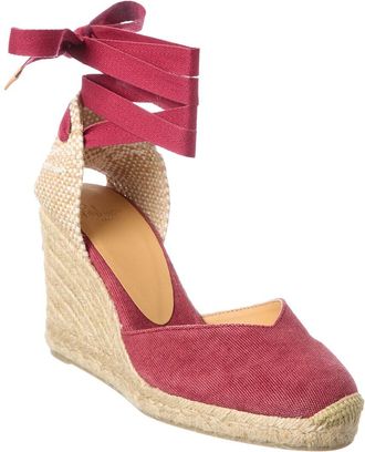 Castaner Chiara Canvas Wedge Sandal