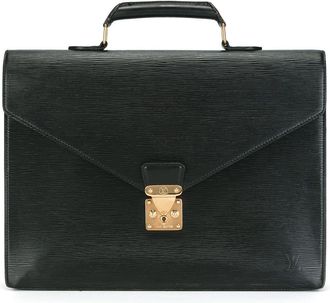 Louis Vuitton Ambassador briefcase - men - Calf Leather - One Size - Black