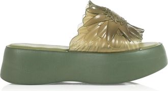 Melissa Groene Damessandalen Becky M33441-50607 - Dames - Sandalen - Groen - 40 EU - Schoenen