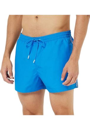 Calvin Klein Mens Short Drawstring, Ocean Hue, S
