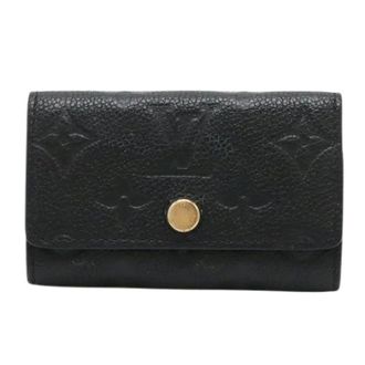 Louis Vuitton Pre-owned Monogram Empreinte Leather Key Case - - Pre-owned - Donna - Nero - ONE SIZE