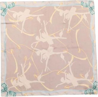 Dolce & Gabbana Foulard in Seta Stampato - - Accessories - Donna - Beige - ONE SIZE