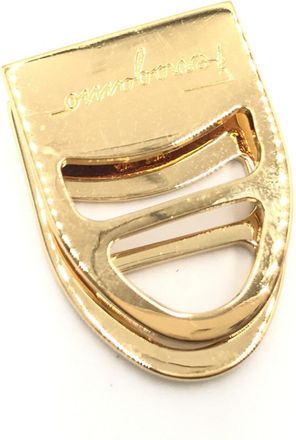 Ferragamo Salvatore Ferragamo Vara Metal Scarf Womens Ring (Pre-Owned)