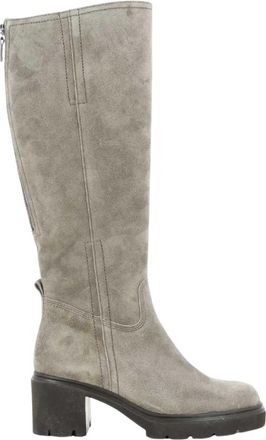 Gabor Heeled Boot - Dames - Laarzen met Hak - Beige - 37 EU - Schoenen