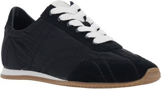 Toteme Womens Low-Top Sneakers Flex Black Suede Trainers