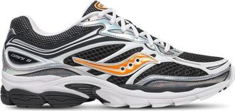 Saucony Mens Progrid Omni 9 - Running Shoes Silver/Orange/White Size 10.0