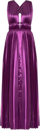 Ulla Johnson Lena Satin Gown - Dames - Avondkleed - Paars - 3XS - Polyester - Kleedjes