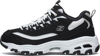 Skechers (WMNS) Skechers DLites 1.0 White/Black 66666125-BKW