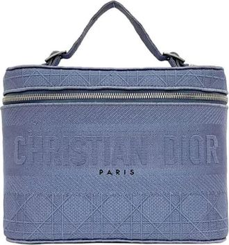 Dior Pre-owned Fabric dior-bags - Dames - Vintage Handtas - Blauw - ONE Size - Vintage