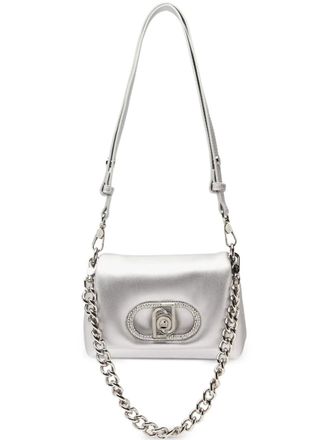 Liu Jo LaPuffy nappa effect chain bag - Silver