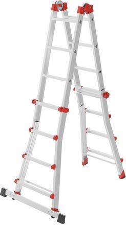 Hailo M80 Escalera Multifuncional De Aluminio Plata 4,7 M