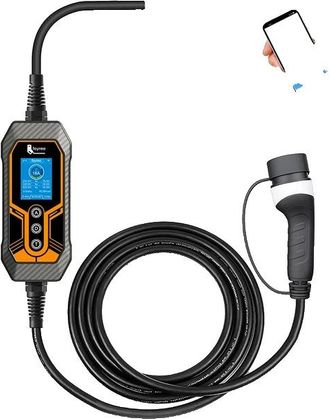 OEM Cargador Port&aacute;til, Control Mediante Aplicaci&oacute;n Inteligente, Carga Programada, 11 Kw, 5 M, Sin Adaptador, Tipo 2
