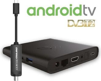 OEM DiProgress Decoder Smart TV Android DVB-T2 4K DPATV2 per Digitale Terrestre