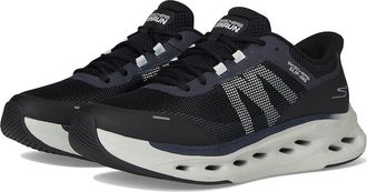 Skechers Hands Free Slip-ins Max Cushioning Glide-Step - Advert Sneaker Mens Running Shoes Black/Grey : 11.5 D - Medium