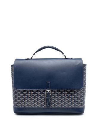 Goyard Borsa Citadin PM in tela Goyardine 2018 - Blu