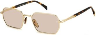 Eyewear by David Beckham 1174/S Zonnebril - unisex - Zonnebrillen - Geel - 55 MM - Accessoires