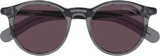 Montblanc MB0353S003 Square Full Rim Sunglasses - Gray