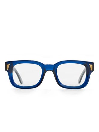 Family Affair square-frame glasses - Blue