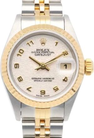 Rolex Pre-owned Vintage 69173 Orologio da polso - - Pre-owned - Donna - Beige - ONE SIZE