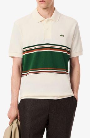 Lacoste Classic Fit Cotton Piqu&eacute; Polo in Lapland at Nordstrom, Size 5