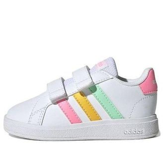 adidas (TD) adidas Grand Court 2.0 I White Multi-Color HP8917