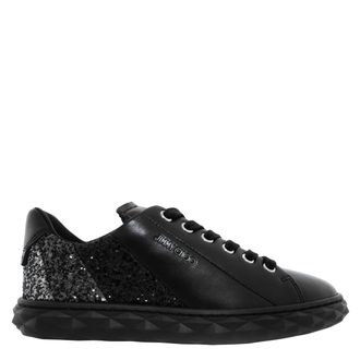 Jimmy Choo London Diamond Light/F Nappa Low-Top Trainers, Brand Size 34.5 ( US Size 4.5 )