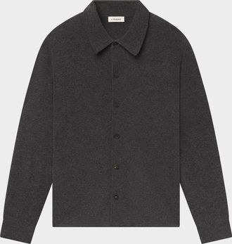 Frame Denim Men & apos;s Boiled Wool Shirt Sweater