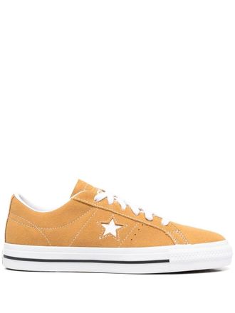 Converse Sneakers con applicazione - Giallo