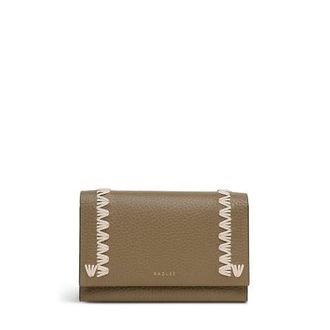 Radley London Oak Street - Stitch Medium Flapover Wallet in Acorn at Nordstrom